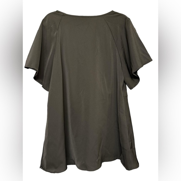 Bloomchic Keyhole Knotted Front Blouse 14/16 - Picture 6 of 10